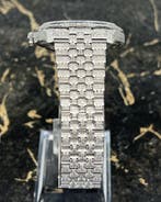 Rolex Datejust 41 - Silver Dial -126300- Iced Out - Diamonds, Staal, Polshorloge, Nieuw, Rolex