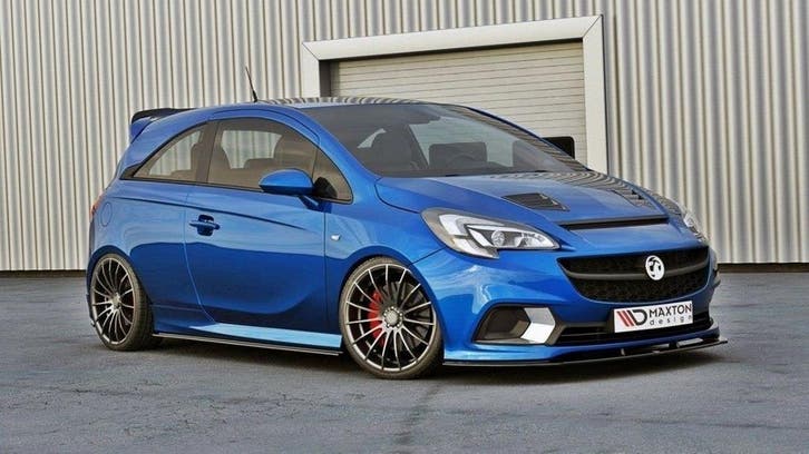 Front Splitter OPEL CORSA E OPC / VXR, Auto diversen, Tuning en Styling, Verzenden