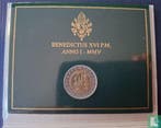 Vaticaan 2 euro 2005 (folder) 20ste wereldjongerendag in..., Verzenden, Vaticaanstad, 2 euro, Losse munt