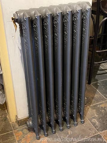 Echte oude gerestaureerde gietijzeren radiatoren, 30 tot 80 cm, Gebruikt, Radiator, 60 tot 150 cm