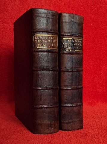 [Bible] - Le Nouveau Testament mis en Catechisme - 1756