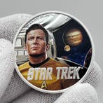 Tuvalu. 2 Dollars 2019 – Star Trek: Captain Kirk – The