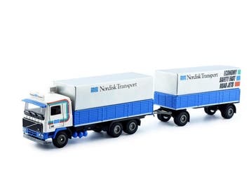 Schaal 1:50 Tekno 850804 Zweden 1985 Nordisk  Motorwagen-..., Hobby en Vrije tijd, Ophalen of Verzenden, Gebruikt, Tekno