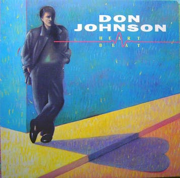 LP gebruikt - Don Johnson - Heartbeat, Verzenden, Zo goed als nieuw, Overige formaten