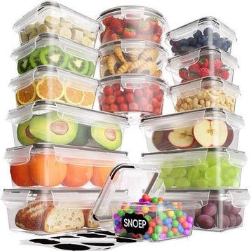 2dekans | Strex Vershoudbakjes - Meal Prep Bakjes - Plastic, Ophalen of Verzenden, Zo goed als nieuw