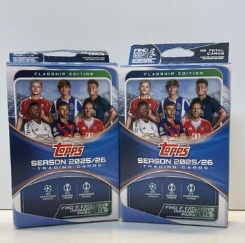 2025/26 Topps Flagship Edition Parallel card, Insert card -, Nieuw