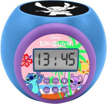 Stitch Projector Wekker, Nieuw