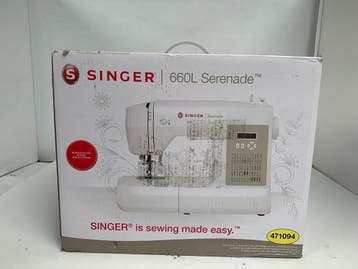 SINGER Naaimachine Serenade 660L - computernaaimachine - 60, Hobby en Vrije tijd, Naaimachines en Toebehoren, Verzenden, Nieuw