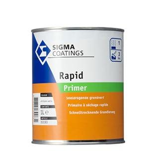 Sigma Rapid Primer  - WIT - 2,5 liter (GRONDVERF -  PRIMER), Wit, Nieuw, Ophalen of Verzenden, Verf