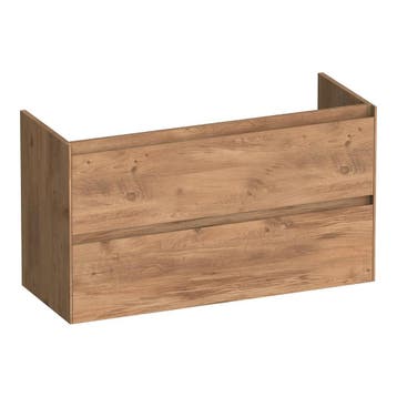 Brauer Inspire - Onderkast Ondiep - 100 cm - met 2 Softclose, Ophalen of Verzenden, Nieuw