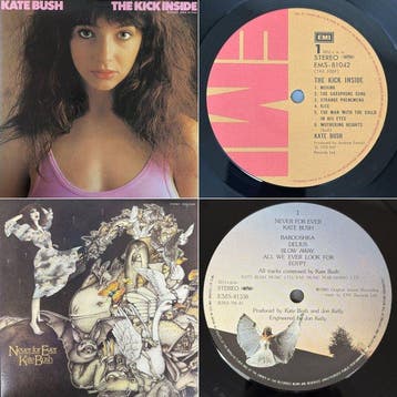 Kate Bush - The Kick Inside / Never For Ever - Diverse, Nieuw in verpakking