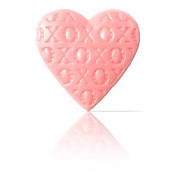 Dobla Chocoladedecoratie Hart XOXO 136st., Verzenden, Nieuw