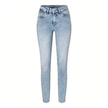 MAC • Dream Skinny pearl galon jeans • 34, MAC, Verzenden, Nieuw, Blauw