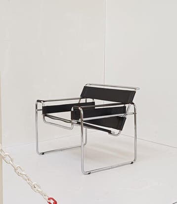 Gavina - Marcel Breuer - Fauteuil - Wassily Stoel - Leder
