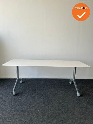 Klaptafel op Wielen - 200x80 - Wit bestaand blad of nieuw bl, Zakelijke goederen, Kantoor en Winkelinrichting | Kantoormeubilair en Inrichting