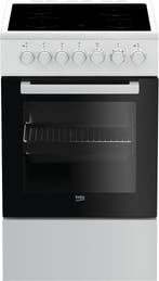 Beko FSM57100GW - Keramisch fornuis - 50 cm breed, Witgoed en Apparatuur, Ophalen of Verzenden, Nieuw, 85 tot 90 cm