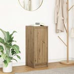 vidaXL Dressoir 29,5x34x76 cm bewerkt hout artisanaal, Verzenden, Nieuw, 25 tot 50 cm, Overige houtsoorten