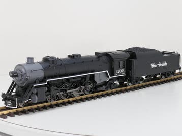 Aristo Craft Trains 21510 2-8-2 Mikado Steam Locomotive w..., Ophalen of Verzenden, Zo goed als nieuw, Locomotief, Analoog
