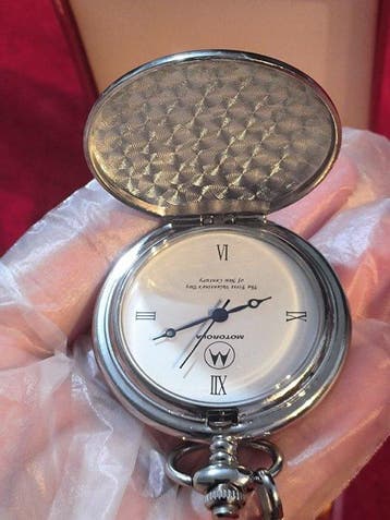 Motorola - Motorola custom pocket watch-With original box -, Nieuw