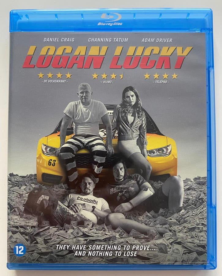 LOGAN LUCKY (BLURAY), Cd's en Dvd's, Blu-ray, Gebruikt, Verzenden