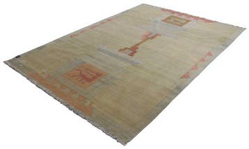 Moderne Indo Kelim van wol - Kelim - 277 cm - 196 cm -, Nieuw