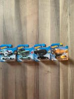 Hot Wheels 1:64 - Model raceauto (4) - Mazda RX-7; Lancia, Nieuw