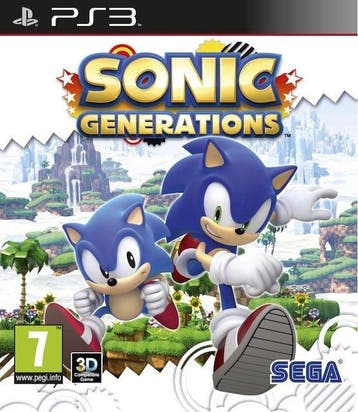 Sonic Generations (PS3 Games), Ophalen of Verzenden, Zo goed als nieuw