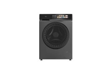 MobyWash Wasmachine AI Functie Zwart 10 KG 1400 Toeren, Energieklasse A of zuiniger, 1200 tot 1600 toeren, 10 kg of meer, Nieuw