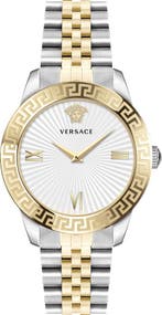 Versace VEVC00519 Greca dameshorloge 38 mm, Sieraden, Tassen en Uiterlijk, Horloges | Dames, Overige merken, Staal, Verzenden