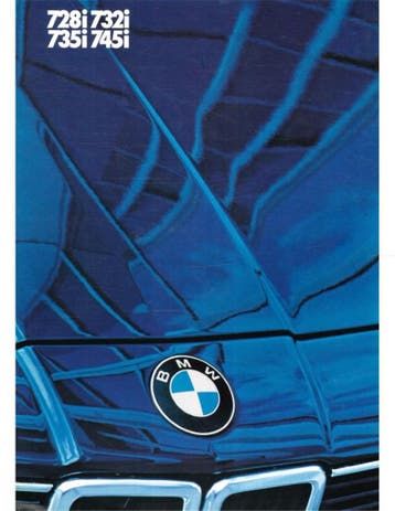 1983 BMW 7 SERIE BROCHURE FRANS, Nieuw, BMW, Author