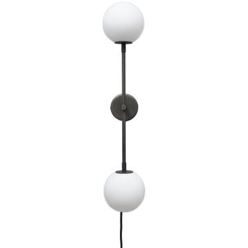 101 Copenhagen Muurlamp Drop Bulp - Grey - Wandlamp -, Ophalen of Verzenden, Zo goed als nieuw, Glas