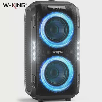 W-KING 250W Peak Grote Bluetooth Speaker - Krachtig 120dB Ge, Verzenden, Nieuw