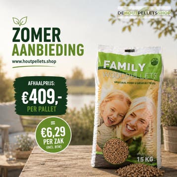 ENplus A1 (NL302) | WITTE Agriselect pellets, Ophalen of Verzenden, Nieuw, Hout, Pelletkachel