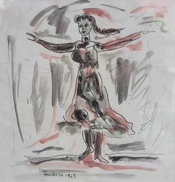 Orfeo Tamburi (1919-1994) - Fanciulla danzante