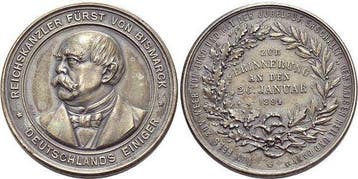 Bronze-medaille 1894 medaille der Praegeanstalt Mayer en..., Verzenden