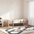 vidaXL Kinderbedframe massief grenenhout 80x200 cm, Eenpersoons, Bruin, Verzenden, Nieuw