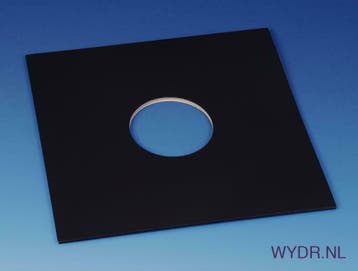 25 Platenhoezen Karton - LP Hoezen zwart, met gaten, Cd's en Dvd's, Vinyl | R&B en Soul, Verzenden, Nieuw in verpakking