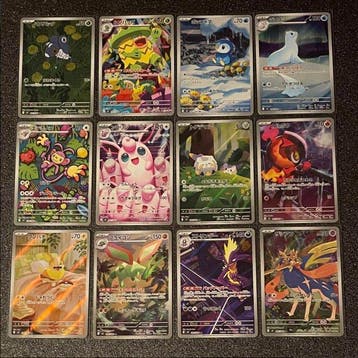 Pokémon - 12 Card - Scarlet & Violet - Inferno X AR Complete, Nieuw
