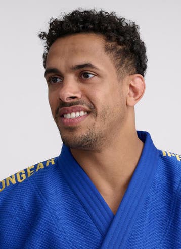Ippon Gear Legend 2 IJF Blauwe jas slimfit (Maat: 165), Verzenden, Nieuw, Judo, Vechtsportpak