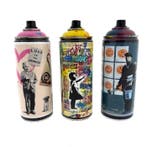 Koen Betjes (1992) - Tribute to Banksy and Brainwash (3 Set)