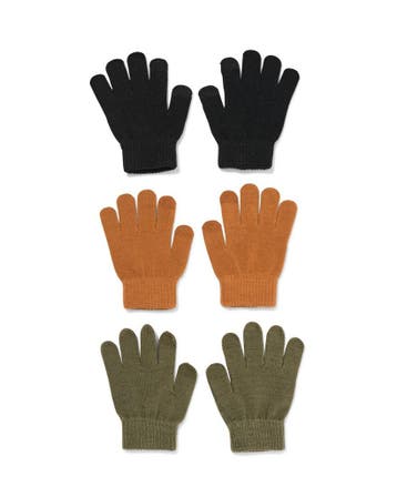 HEMA Kinderhandschoenen - 3 paar multi, Verzenden, Nieuw