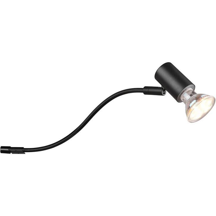 LED Wandlamp Mat Zwart - Spatwaterdicht IP44 - GU10 Fitting, Huis en Inrichting, Lampen | Wandlampen, Nieuw, Ophalen of Verzenden