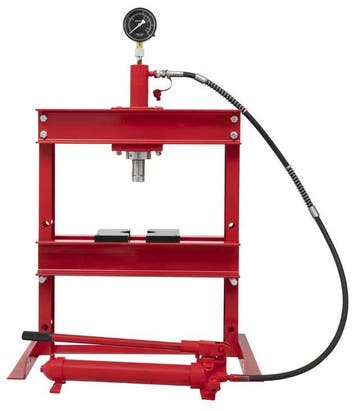 Werkplaatspers / raamwerkpers 12 ton tafel model basic, Verzenden, Nieuw