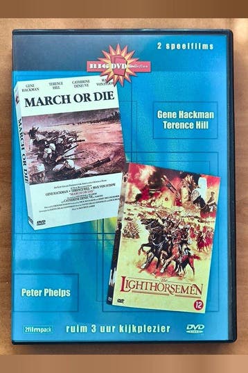 March or Die / The Lighthorsemen DVD Adventure 1977, Cd's en Dvd's, Dvd's | Avontuur, Verzenden, Nieuw in verpakking
