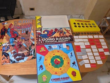 Bordspel - LUomo Ragno e i Fantastici Quattro! - Spider-Man