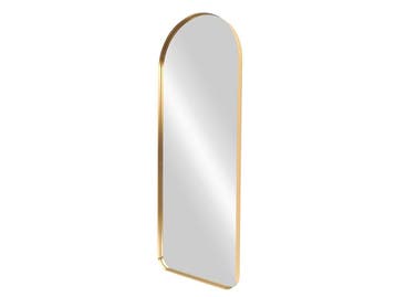 Wandspiegel ARCA 160 cm, aluminium, goudkleurig - 48236, Huis en Inrichting, Ophalen of Verzenden, Nieuw