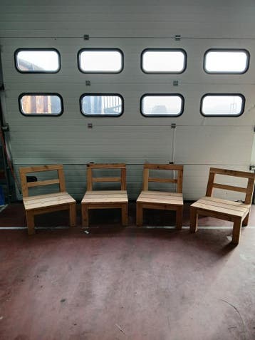 Tuinstoel Thuins Lono, douglashout, BxDxH 60 x 74 x 68 cm, Ophalen, Nieuw in verpakking
