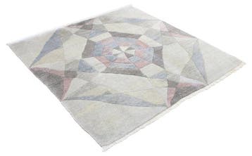 Nepal - Vloerkleed - 152 cm - 149 cm, Nieuw
