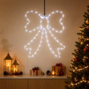 vidaXL LED-kerststrik lichtslang LOVIISA 70 LEDs Koel wit, Verzenden, Nieuw