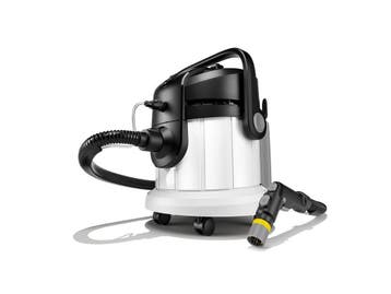 Kärcher SE 4 Plus - Sproei-extractiereiniger - Vezeldiepe, Verzenden, Zo goed als nieuw
